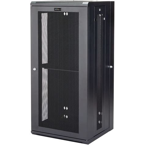 StarTech.com 26U 19" Wall Mount Network Cabinet - 16" Deep Hinged ...