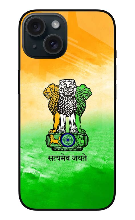 Buy Now Satyamev Jayate Flag Metal Case for iPhone 15 Online | Casekaro