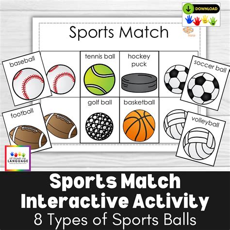 Matching the Balls to the Sports 的图像结果