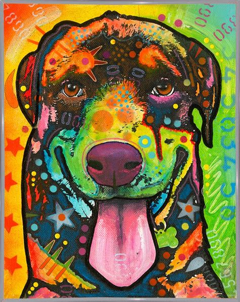 Frame USA Rottie Pup Framed Print 39.25"x31" by Dean Russo-Exclusive ...