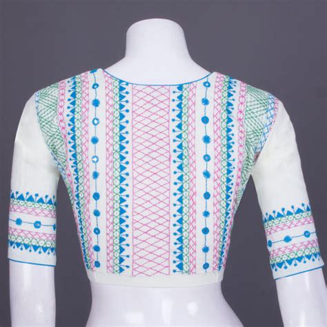 Kantha Embroidered Blouses – Avishya.com