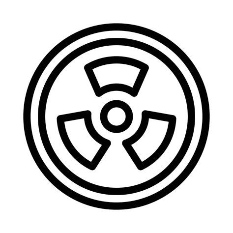 nuclear energy symbol icon 32932465 Vector Art at Vecteezy