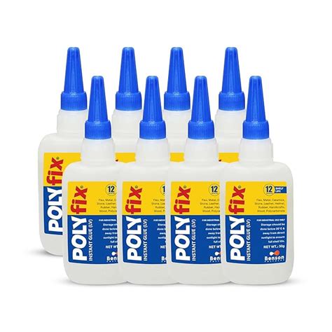 Polyfix Instant Glue for Pasting Stone, Granite, and Marble - Single ...