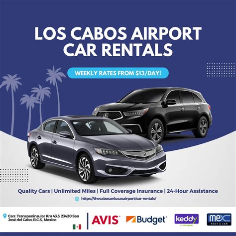 Cabo San Lucas Airport Car Rentals | Rentals from $40/day!