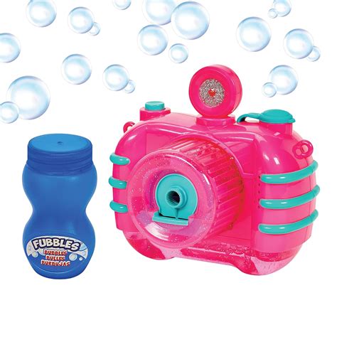 Buy Little Kids Fubbles Bubble Camera with Realistic Shutter Sound, Fun ...
