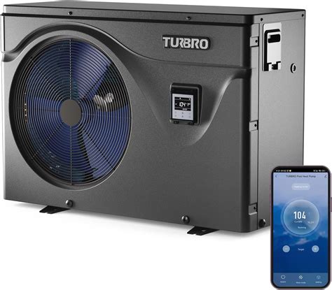 Amazon.com : FibroPool Swimming Pool Heat Pump – Full Inverter Electric ...