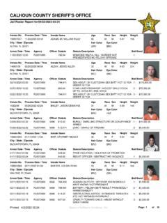 Jail Roster Internet - Brown County / jail-roster-internet-brown-county ...