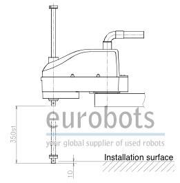二手 Scara Robots 机器人 使用过的 Mitsubishi Melfa RH-10AH85 | Eurobots