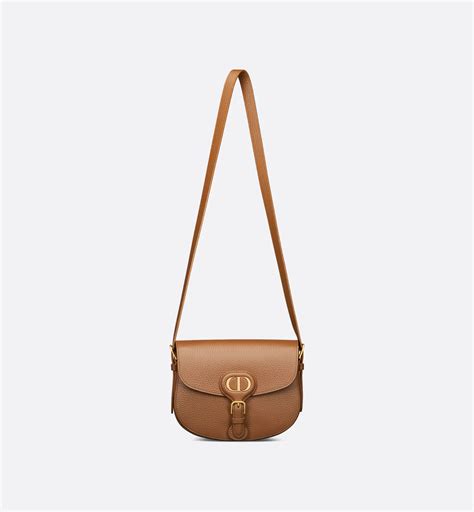 Medium Dior Bobby Bag Camel Grained Calfskin | DIOR