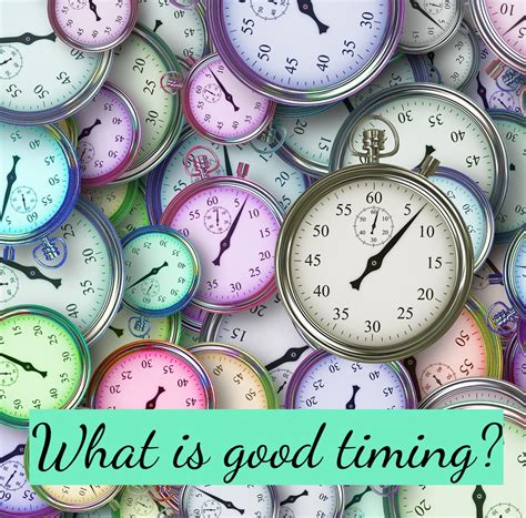 Image result for Correct Timing