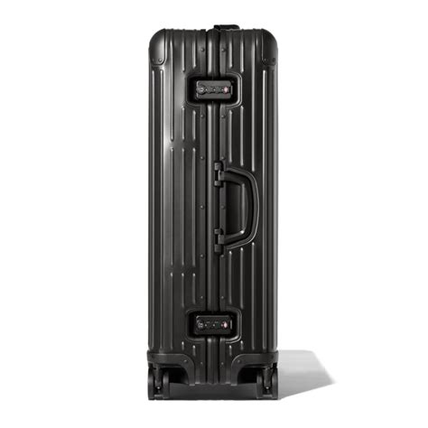Rimowa Luggage Fashion Show - Black Original Check-In L