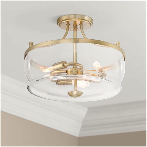 Possini Euro Design Alia Modern Ceiling Light Semi Flush Mount Fixture ...