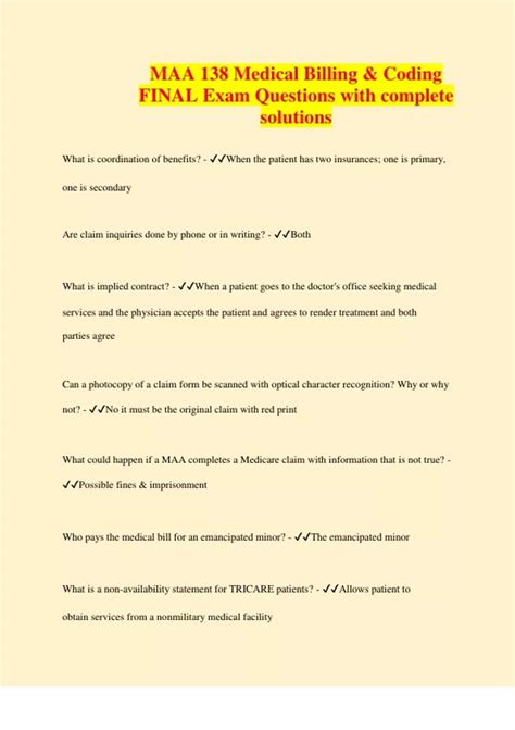 Medical Coding Exam Questions 的图像结果