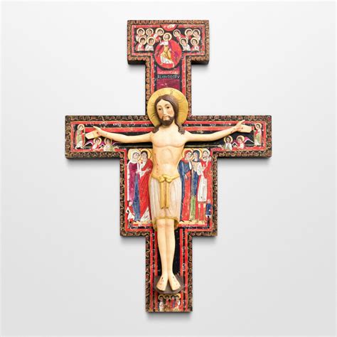 San Damiano Crucifix - Hand Carved