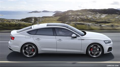 Audi S5 Sportback TDI | 2019MY (Color: Glacier White) | Side