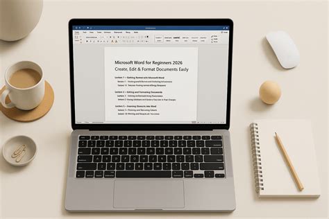 Microsoft Word Beginners 2025 Guide