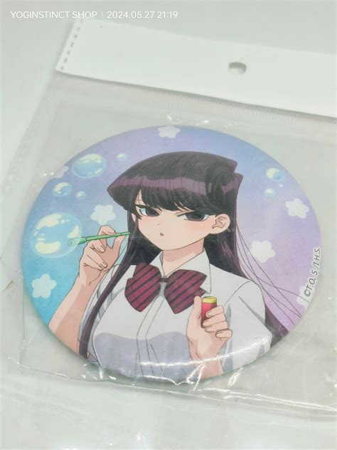 Komi (white school Shirt) - Komi Can't Communicate - Badge ...