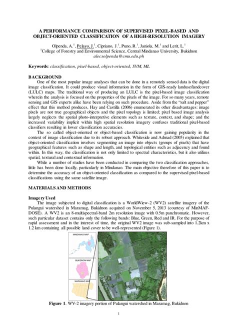 Image result for Supervised Classification High Resolution Imagery