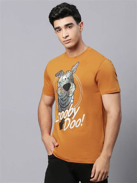 Scooby Doo Brown Tshirt For Men – Free Authority