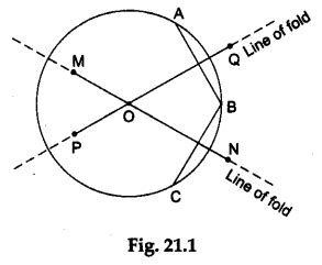 Lab Manual: Centre of a Circle - Class 10 PDF Download