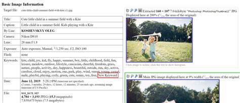 Edit File Metadata 的图像结果