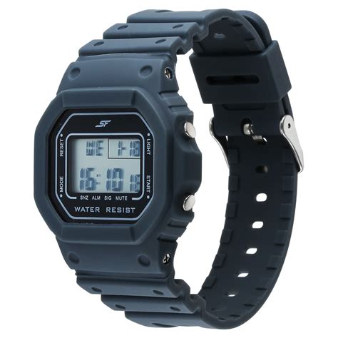 Buy Online SF Hexa Digital Dial Unisex Watch With Polyurethane Strap ...