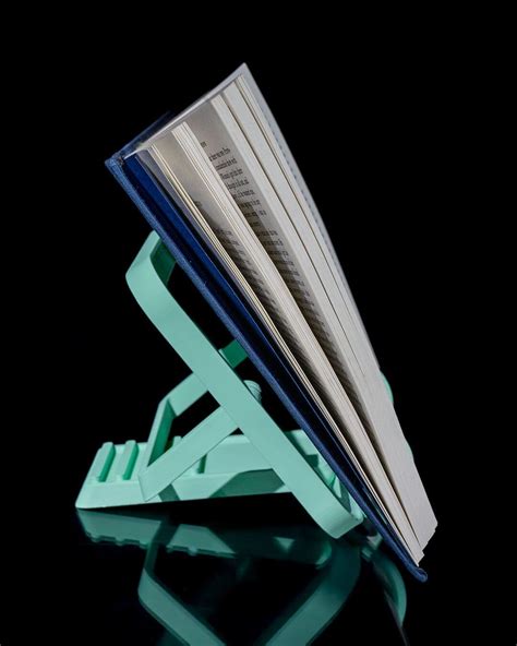 3D Printed Open BOOK STAND HOLDER for Any Book| Elegant Polylactic Acid ...