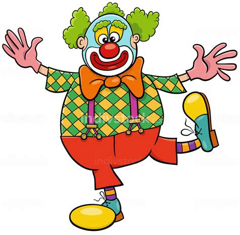 Funny Clowns Cartoon