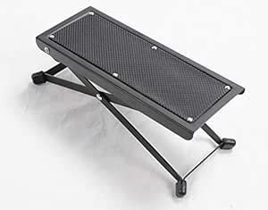 NUZAMAS Adjustable Guitar Footstool, Foldable, Height and Angle ...