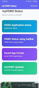myVSWS Status – Apps on Google Play