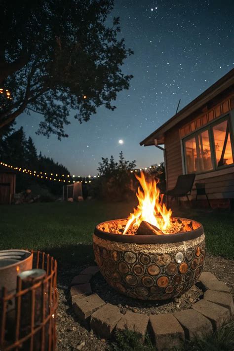 18+ Creative Fire Pit Base Ideas for Your Backyard