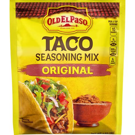 Mexican Seasonings - Taco Seasoning & More - Old El Paso