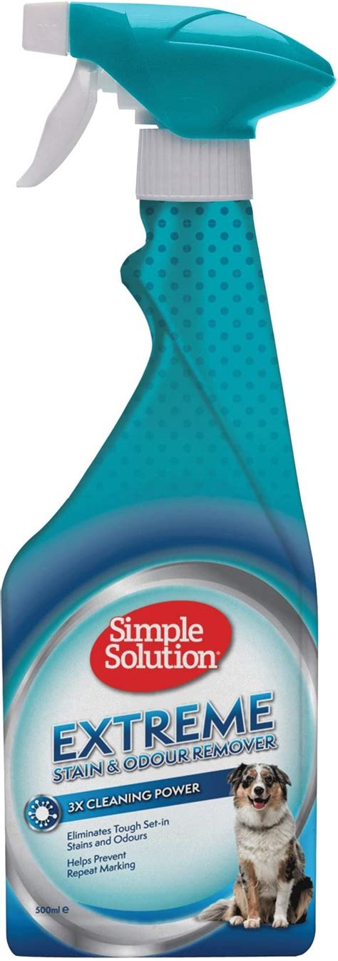 Simple Solution Dog Extreme Stain and Odour Remover, 500 ml : Amazon.in ...