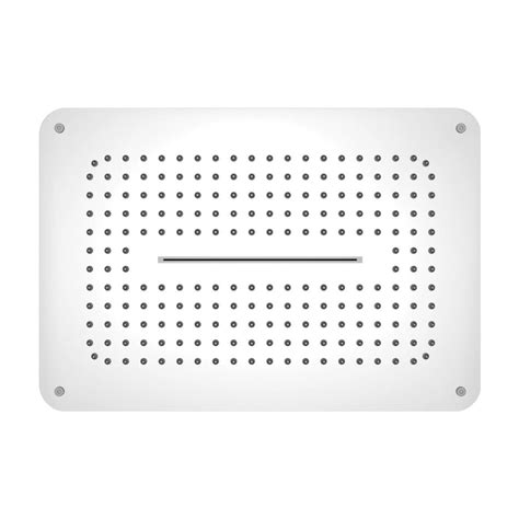 Colston Multi Flow Overhead Showers CARLO FALL CH - Chrome on Decure.in