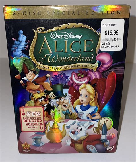 Alice In Wonderland Dvd 2010