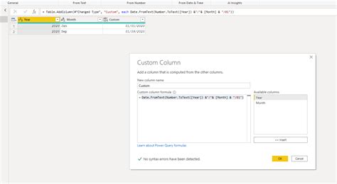 Image result for Power Query Editor Add Date Column