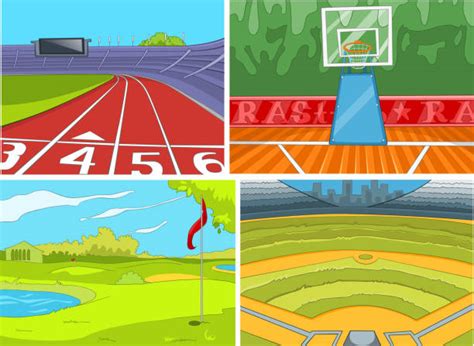 Sportsfield Cartoon 的图像结果