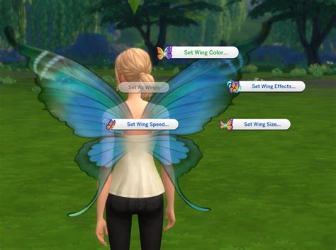 Sims 4 Wing Mod 的图像结果