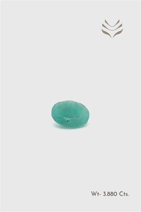 Light-Coded Faceted Amazonite - 3.880 Ct – Vani Kabir Studio