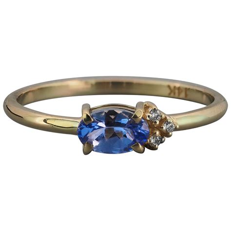 Customizable Paraiba Blue Apatite 14k Gold Ring, Natural Blue Apatite ...