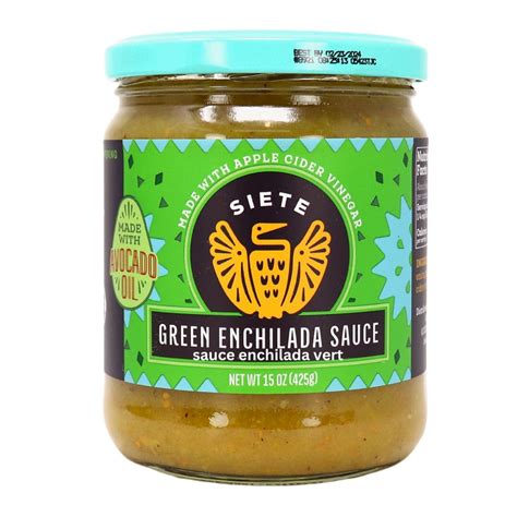 Siete Green Enchilada Sauce| NaturaMarket.ca | Free Shipping
