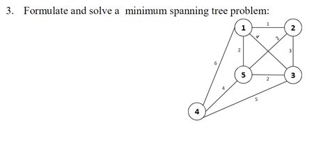 Image result for Minimum Spanning-Tree Questions
