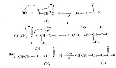 The additon reaction of enol or enolate to the carbonyl function of ...