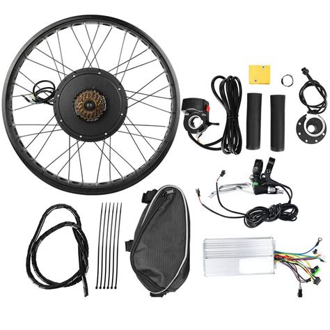 Huairdum Unisex Peak Hub Motor Electric Bike Conversion Kit, Electric ...