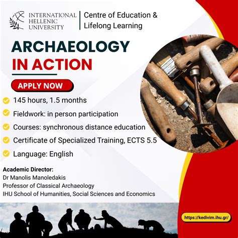Κεδιβιμ - 🌍 New programme - Archaeology in Action 2026! Applications ...
