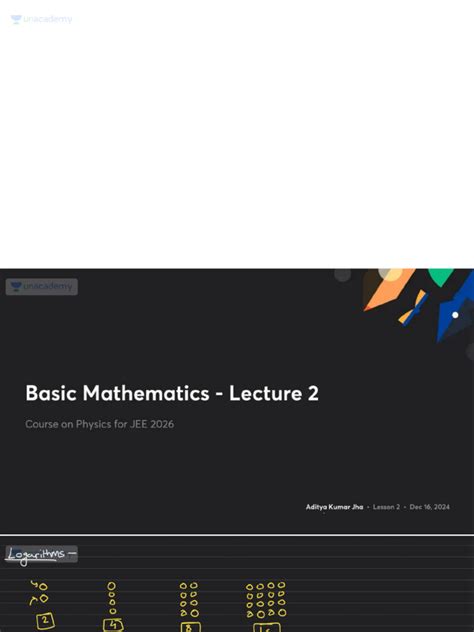 Image result for Basic Math Lecture