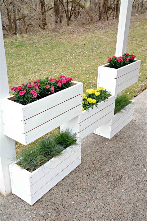 How To Build A Wooden Flower Planter | Best Flower Site