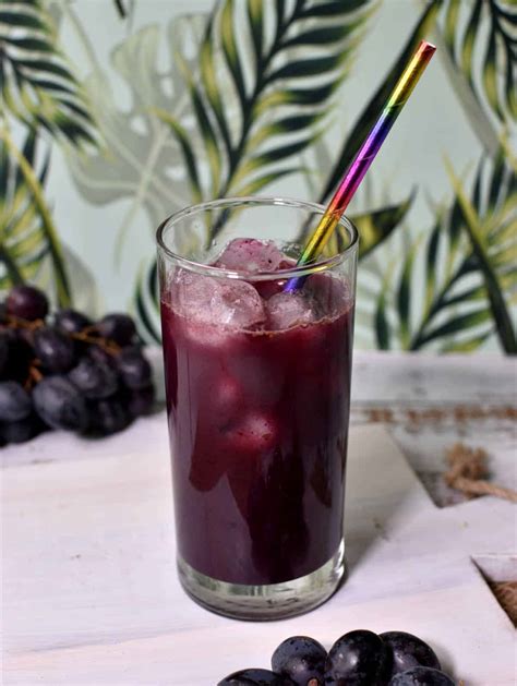 Grape Juice Recipe (how to make the healthiest way)