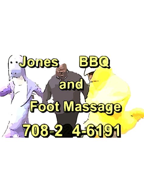 Jones Bbq Foot Massage