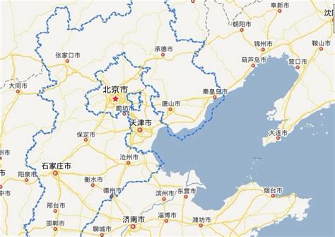 中国地图秦皇岛北戴河展示_地图分享